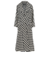 Chanel 19K Pied De Poule Long Coat, front view