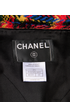 Chanel 07A Tweed Midi Coat, £1,100, Clothing, Black/Blue/Green/Red/Yellow, Acrylic Plastic/Wool, Other view