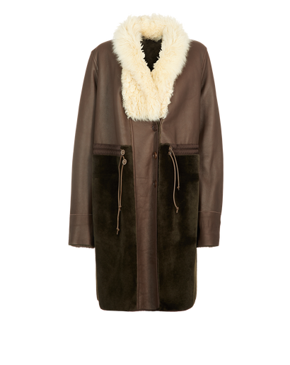 Chloé Shearling Coat, front view
