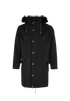 Christian Dior Zip Up Parka, front view