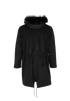 Christian Dior Zip Up Parka, back view