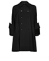 Comme De Garcons Double Breasted Trench, front view