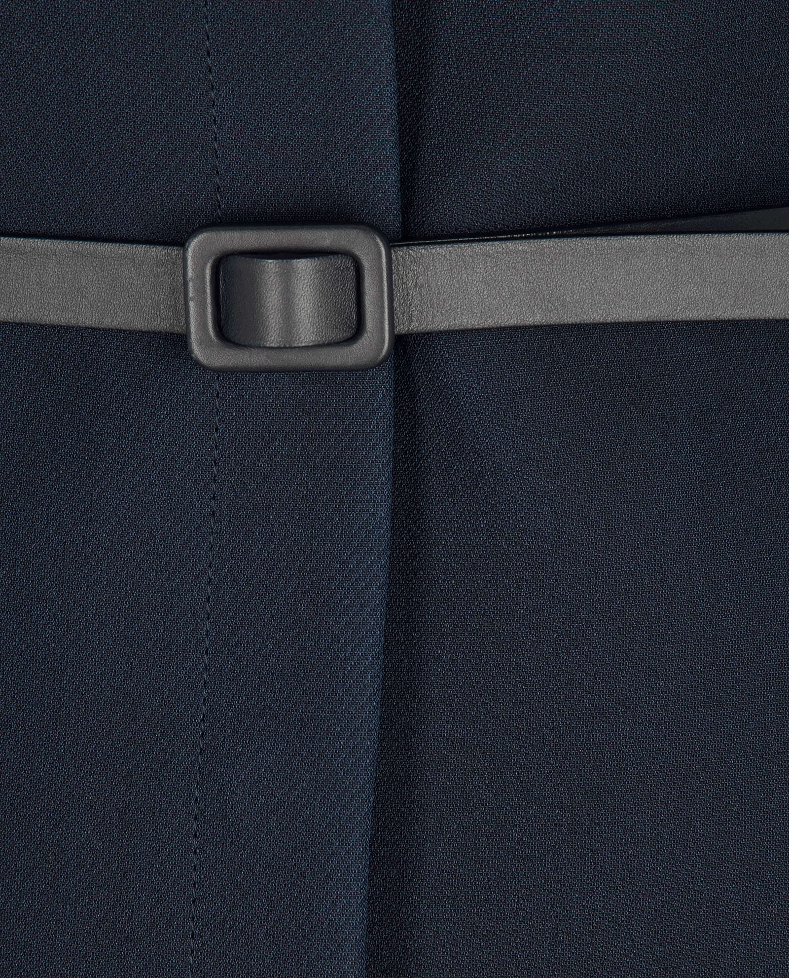 Christian Dior Midi Belted Coat, &pound;850, Clothing, Navy, Wool, Other view