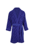 Christian Dior Oblique Jacquard Bathrobe, &pound;450, Clothing, Blue, Cotton, Front view