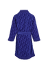 Christian Dior Oblique Jacquard Bathrobe, &pound;450, Clothing, Blue, Cotton, Back view