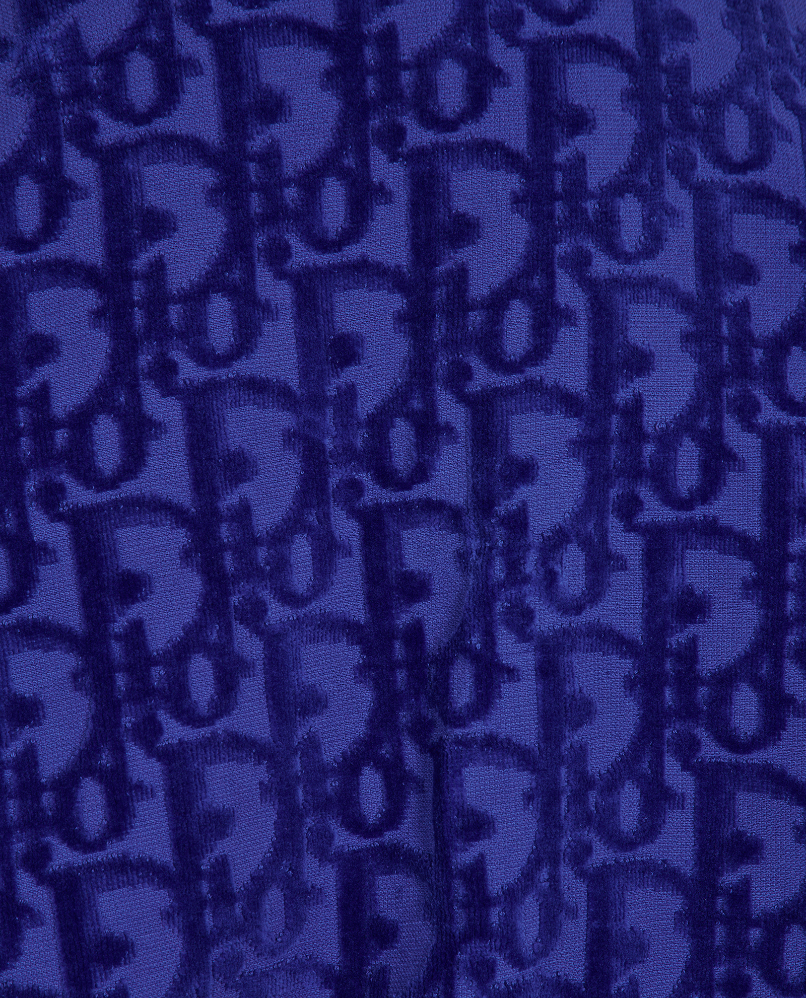 Christian Dior Oblique Jacquard Bathrobe, &pound;450, Clothing, Blue, Cotton, Other view