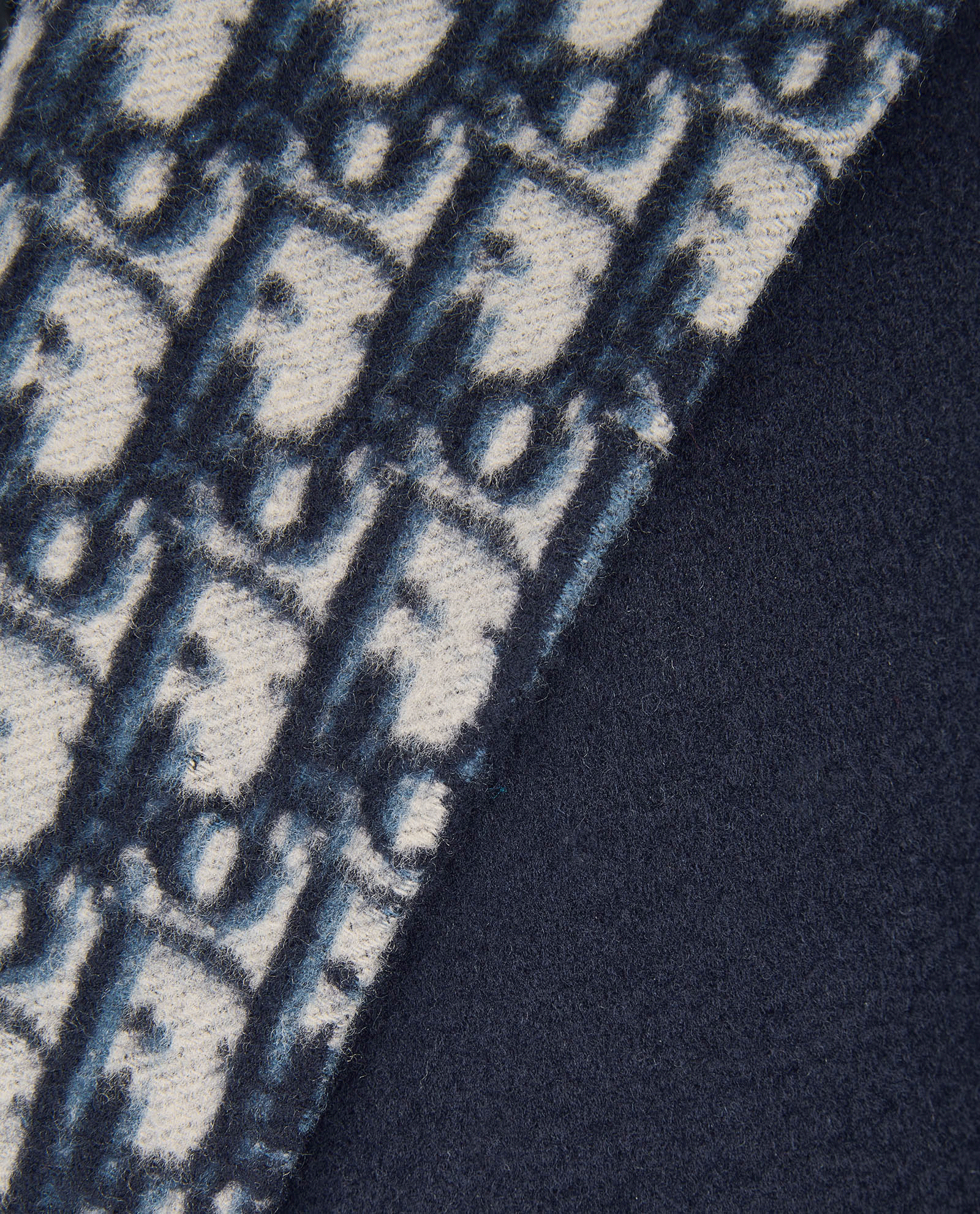 Christian Dior Belted Hood Coat, &pound;1,500, Clothing, Beige/Navy, Wool, Other view