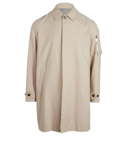 Christian Dior Trench Coat, &pound;750, Clothing, Beige, Cotton/Polyester (Polymer), Front view