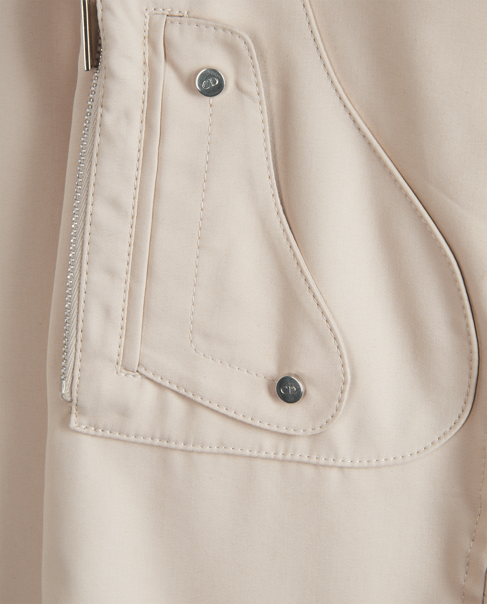 Christian Dior Trench Coat, &pound;750, Clothing, Beige, Cotton/Polyester (Polymer), Other view