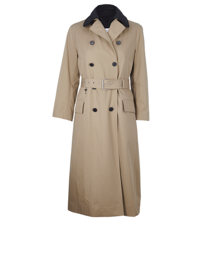 Christian Dior Trench Coat With Cannage Gilet, front view