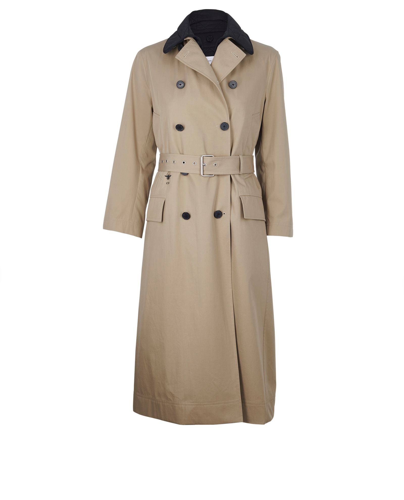 Christian Dior Trench Coat With Cannage Gilet, Coats