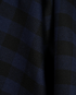 Christian Dior Check Hooded Short Cape, &pound;350, Clothing, Black/Blue, Wool, Other view