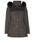 Christian Dior Hooded Coat, front view