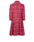 Christian Dior Tweed Princess Coat, back view