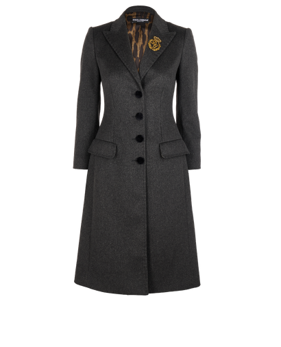 Dolce & Gabbana Single Breasted Coat, front view