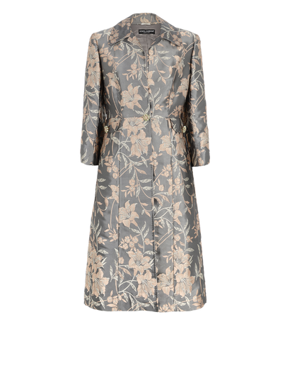 Dolce & Gabbana Floral Coat, front view