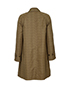 Etro Wool Lined Raincoat, back view