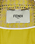 Fendi Jacquard Houndstooth Trench Coat, other view