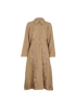 Fendi Flower Embroidered Belted Coat, front view