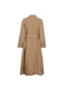 Fendi Flower Embroidered Belted Coat, back view