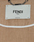 Fendi Flower Embroidered Belted Coat, other view