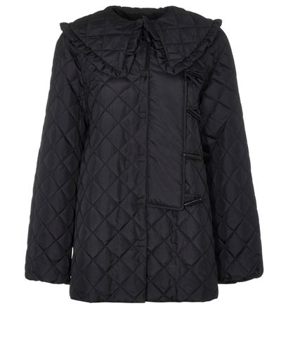 Ganni Responsible Ripstop Quilted Coat, front view