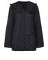 Ganni Responsible Ripstop Quilted Coat, front view