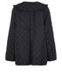 Ganni Responsible Ripstop Quilted Coat, back view