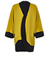 Gianni Versace Two-Tone Vintage Coat, front view