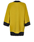 Gianni Versace Two-Tone Vintage Coat, back view