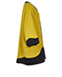 Gianni Versace Two-Tone Vintage Coat, side view