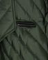 Ganni Recycled Ripstop Quilted High Neck Long Coat, other view