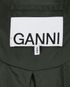 Ganni Recycled Ripstop Quilted High Neck Long Coat, other view