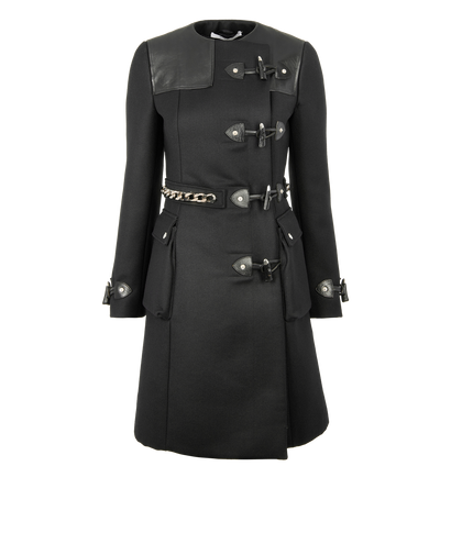 Givenchy Chain Duffle Coat, front view