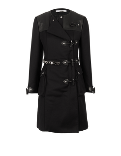 Givenchy Chain Waist Coat, Wool/Poly, Black, UK12, 2*