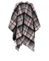 Gucci Check Poncho, back view