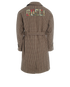 Gucci Reversible Belted Coat, back view