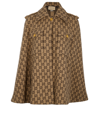 Gucci GG Monogram Cape, front view