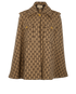 Gucci GG Monogram Cape, front view