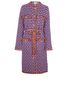 Gucci Stitched Tweed 2019 Belted Coat, front view
