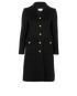 Gucci GG Large Button Coat, front view
