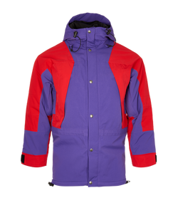 Gucci X The North Face Hooded Puffer Coat, Polyamide, Purple, Sz XXS, 3*