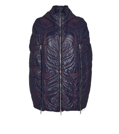 Gucci X Adidas Bomber Cape, front view