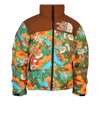 Gucci x North Face Puffer Coat, front view