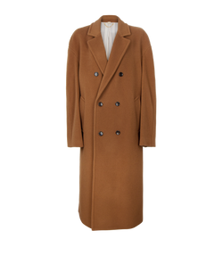 Gucci Oversized Coat, Wool, Brown, UK20, 3*