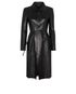 Gucci Vintage Leather belted Coat, front view