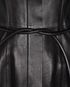 Gucci Vintage Leather belted Coat, other view