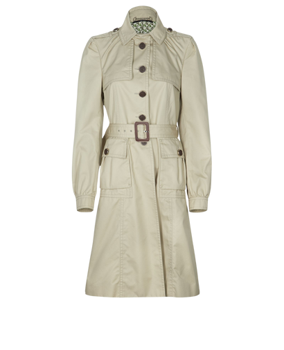 Gucci Vintage Trench Coat, front view