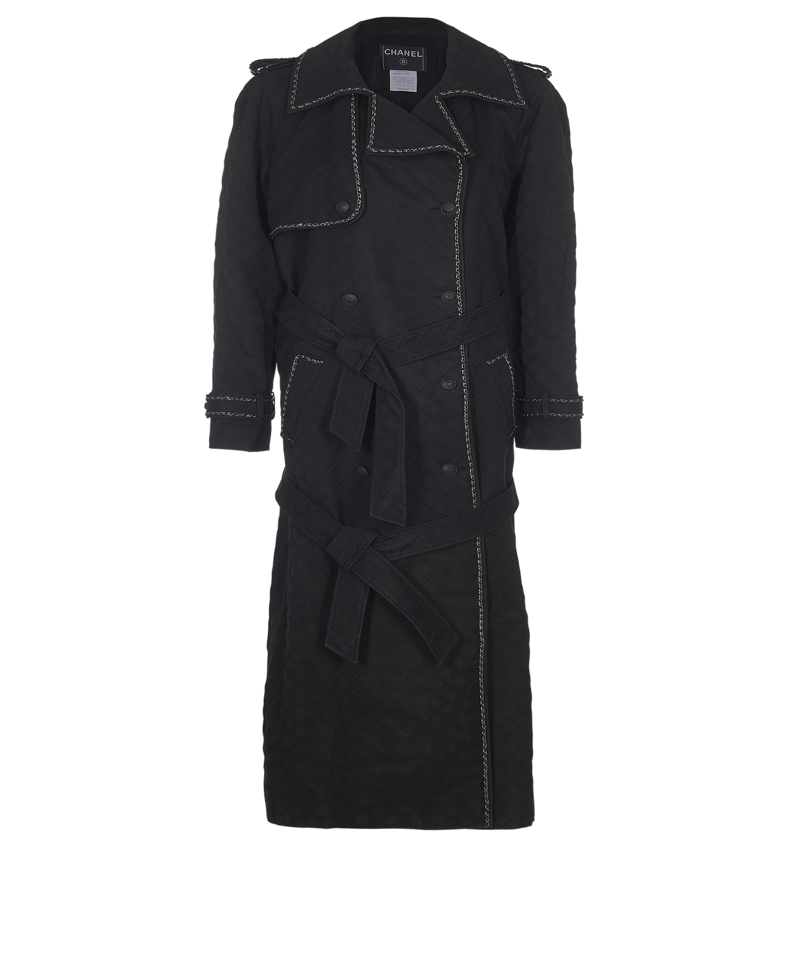 Chanel trench coat hotsell