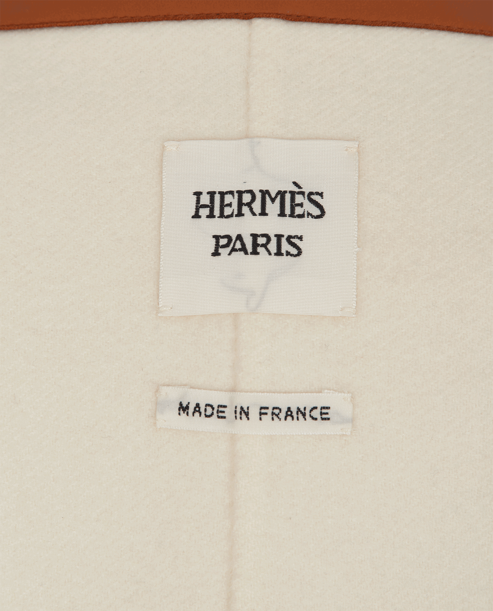 Hermes Long Belted Coat, &pound;2,800, Clothing, Cream, Cashmere, Other view